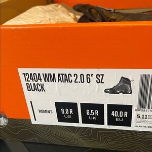 5.11 Tactical Women's ATAC 2.0 6" Boots - Black